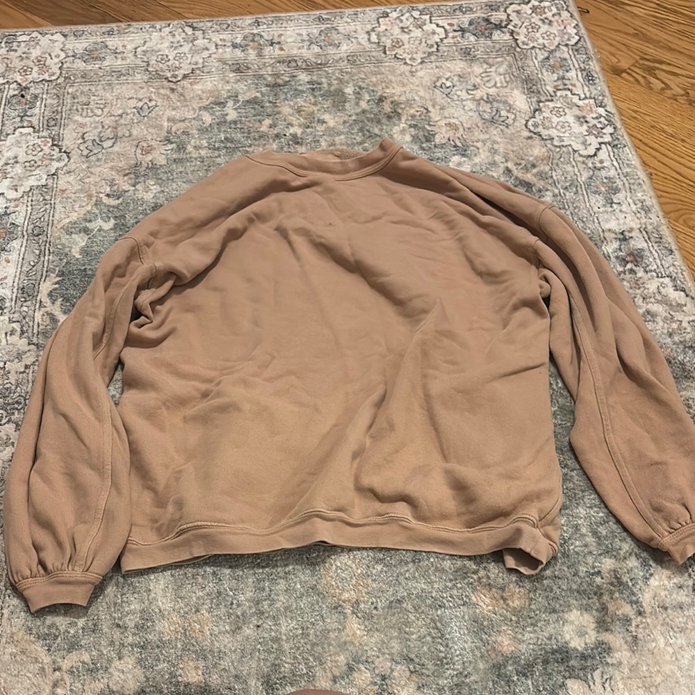 Aerie Tan Sweatshirt